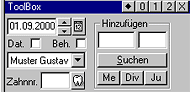 Erfassung von Hand