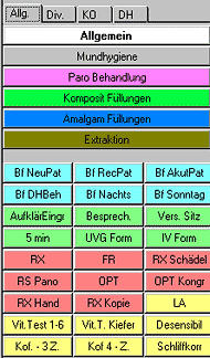 Erfassung mit der Maus